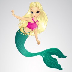La Sirenita…¡de plastilina!