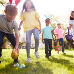 Juego de patio para celebrar la Pascua con niños
