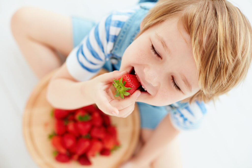 nutrición saludable niños