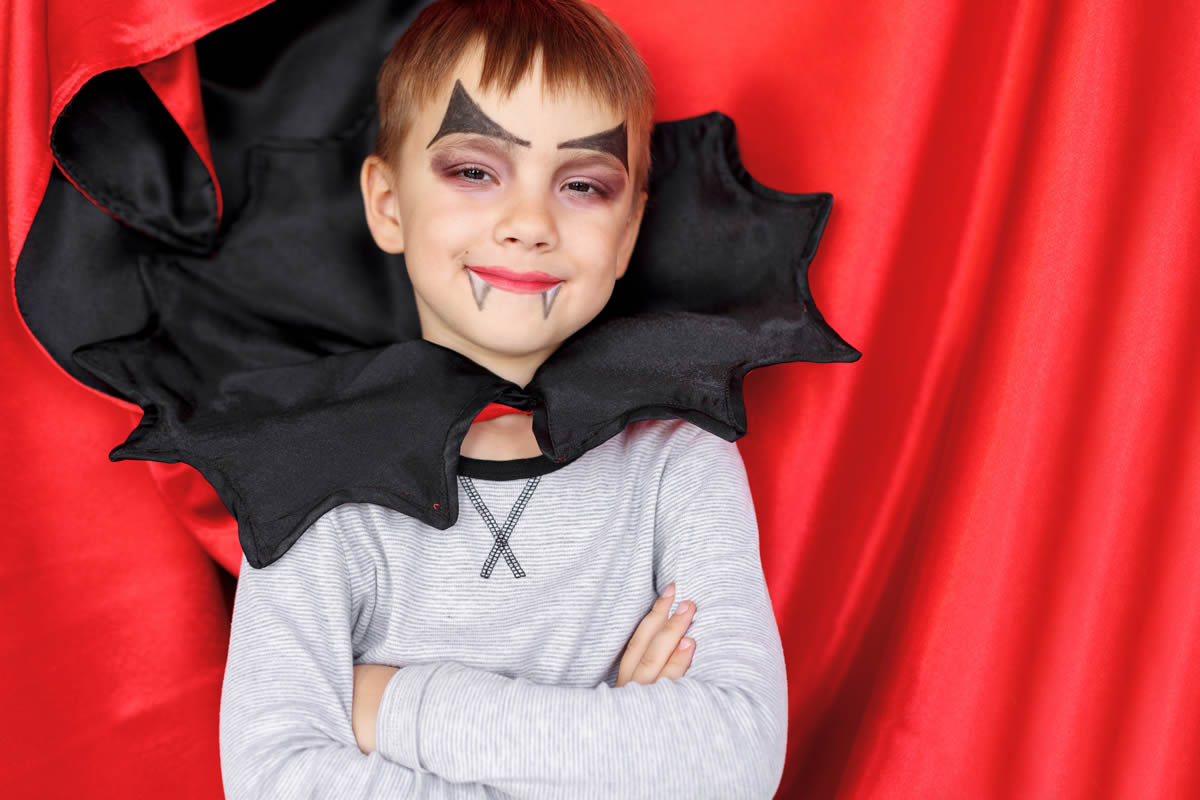disfraz de vampiro o drácula para niños fácil