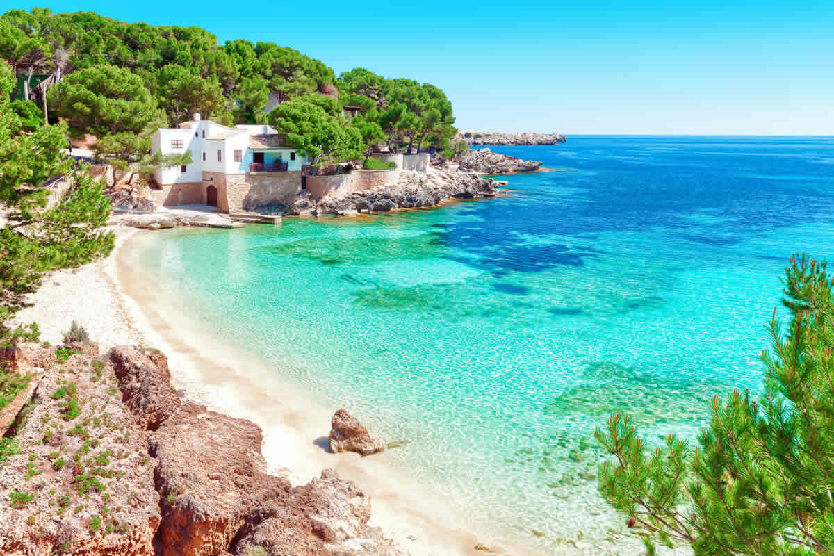 Playa de Cala Gat en Mallorca
