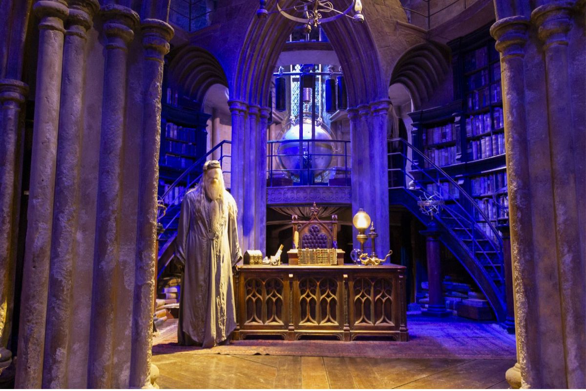 Oficina del Profesor Dumbledore estudios londres
