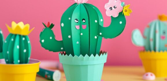Ideas sorprendentes para hacer fabulosas manualidades con cactus