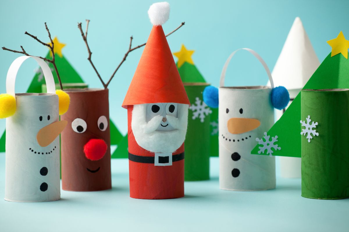 manualidades santa claus fáciles