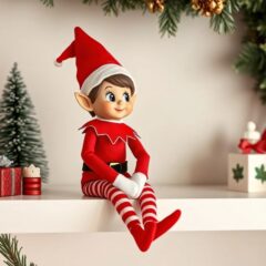 Conoce la historia de The Elf on The Shelf, el elfo navideño de moda