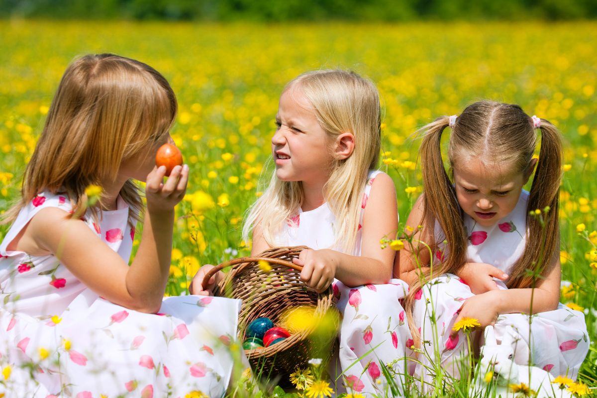 juego huevos pascua niños