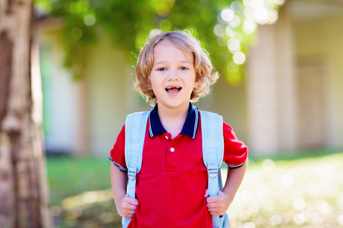 material escolar niños cole